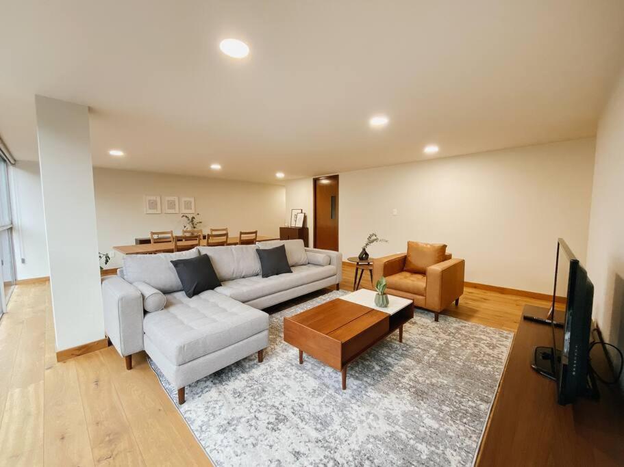 New And Amazing Apartment In Polanco, Kota Meksiko Bagian luar foto